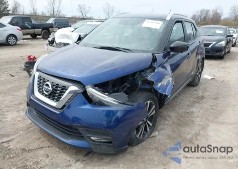 2018 Nissan Kicks Sr из США, поврежденный, VIN 3N1CP5CU1JL524897